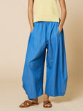 Relaxed Barrel Leg Pull-On Pants
