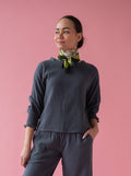 Pebble Lightweight Blouse with Elastic Sleeve